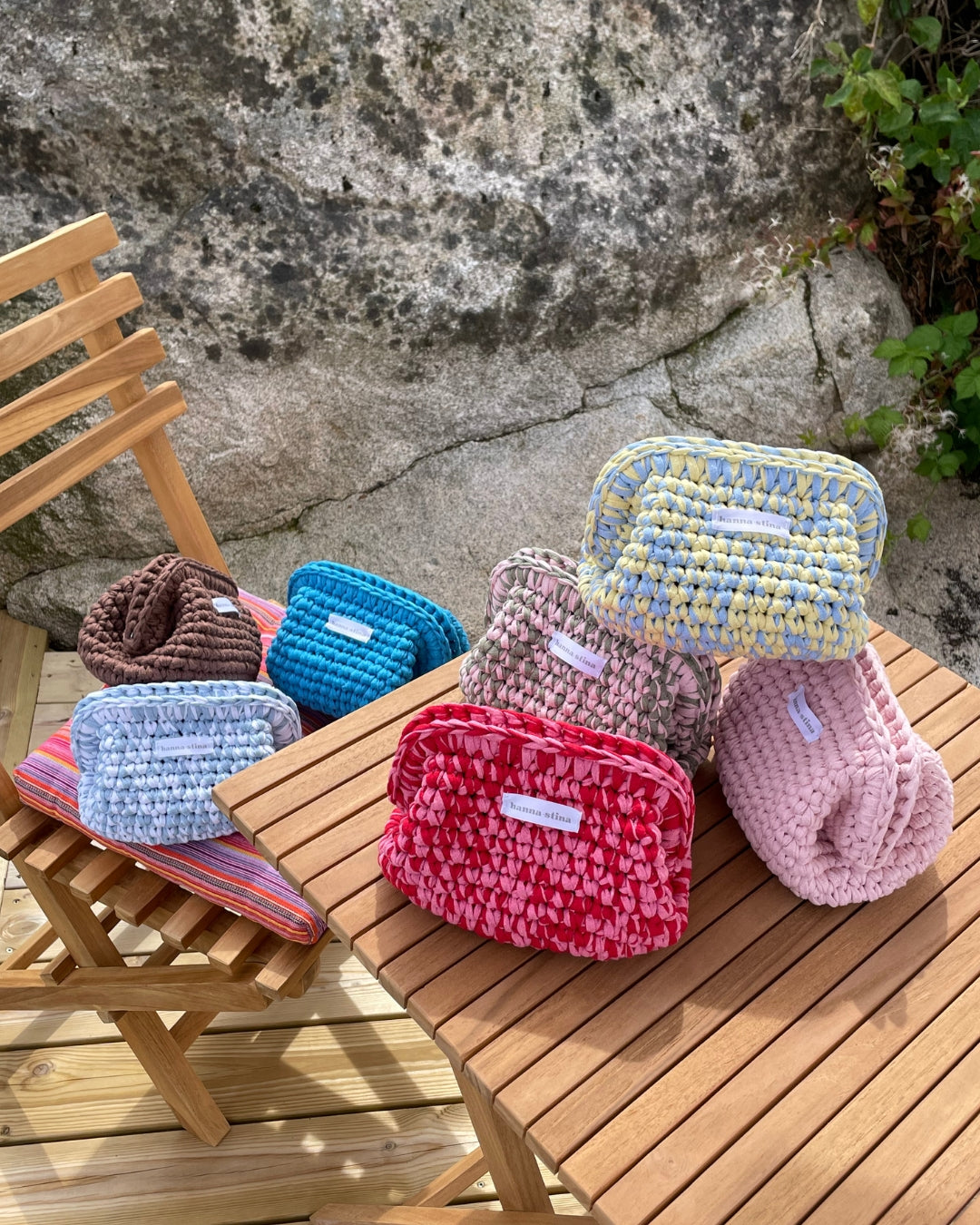 Esternecessären - Blå/gul