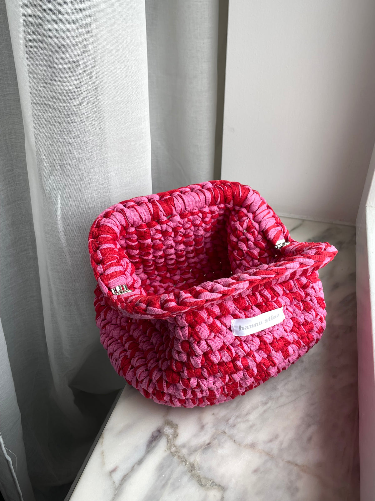 Ester makeup bag - Red/pink