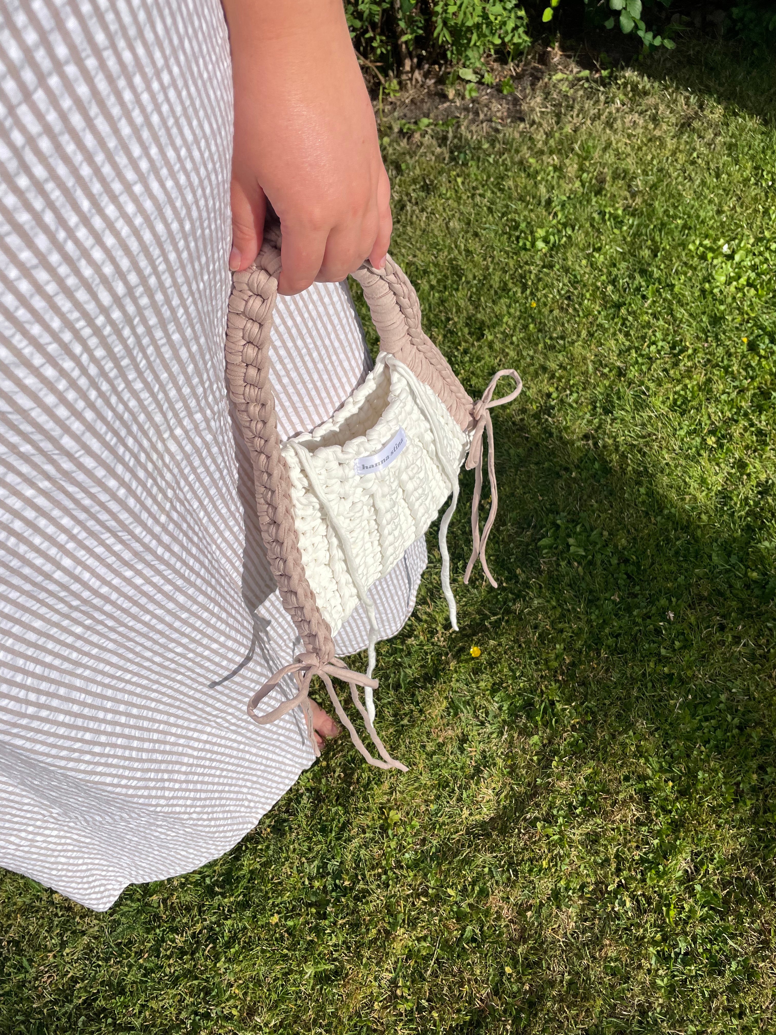 Cora Mini - Beige/vit