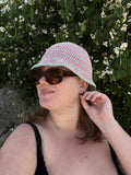 Lisa Bucket Hat Rosa/grön