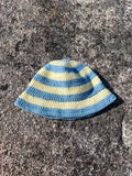 Lisa Bucket Hat Ljusblå/gul