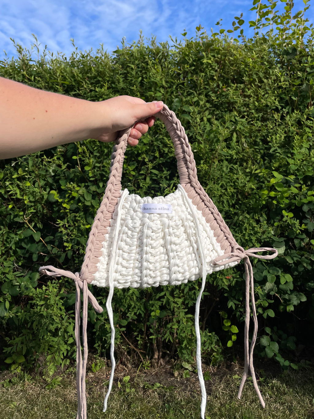 Cora Mini - Beige/vit