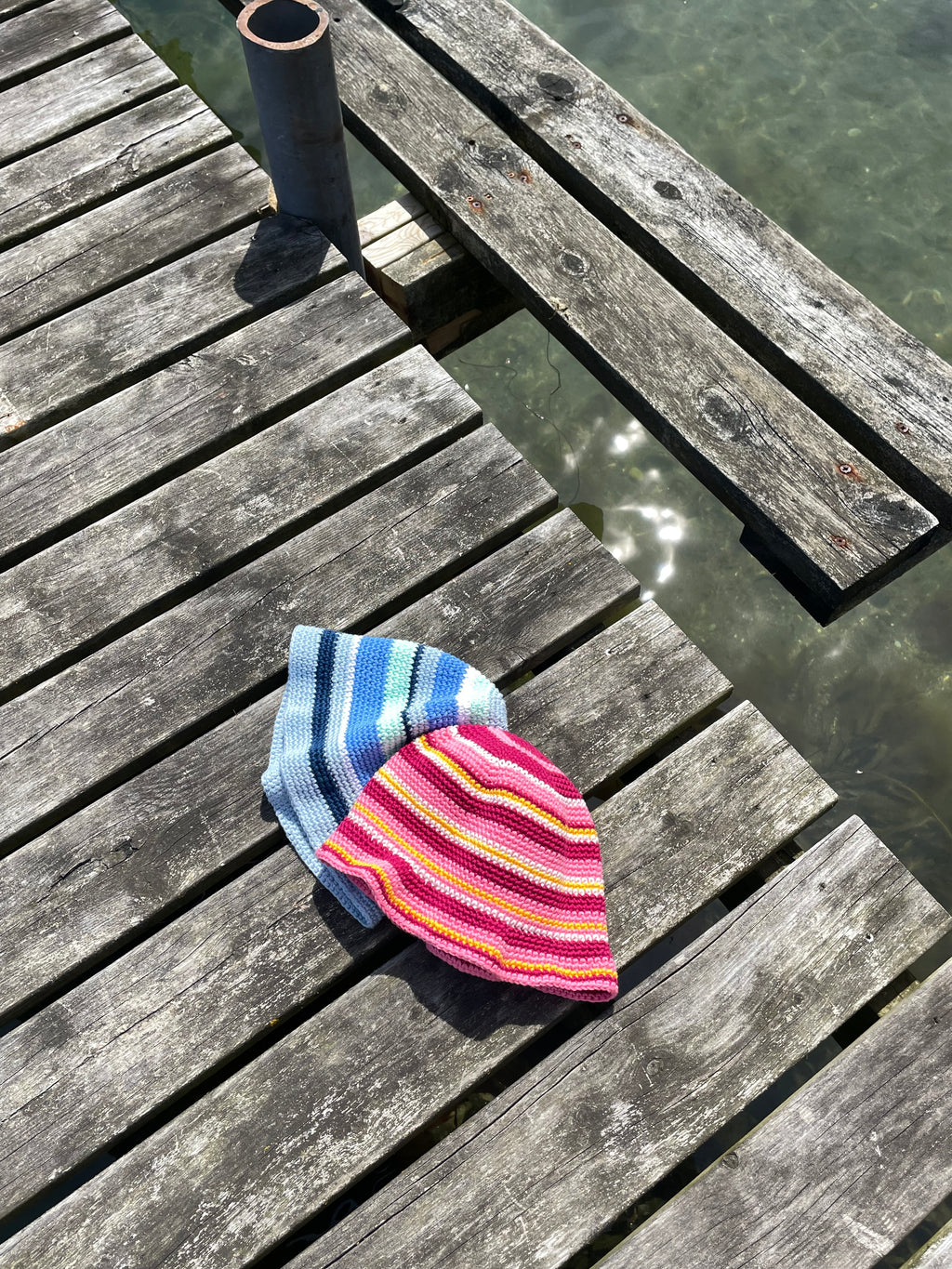 Majken Bucket Hat blå