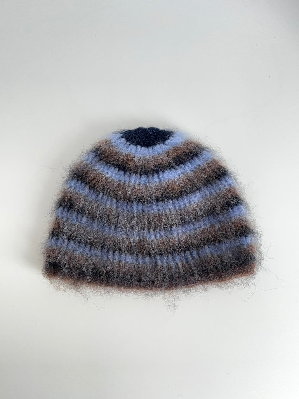 Juna Beanie - Blå/brun