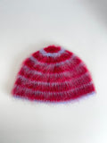 Juna Beanie - Röd/ljusblå