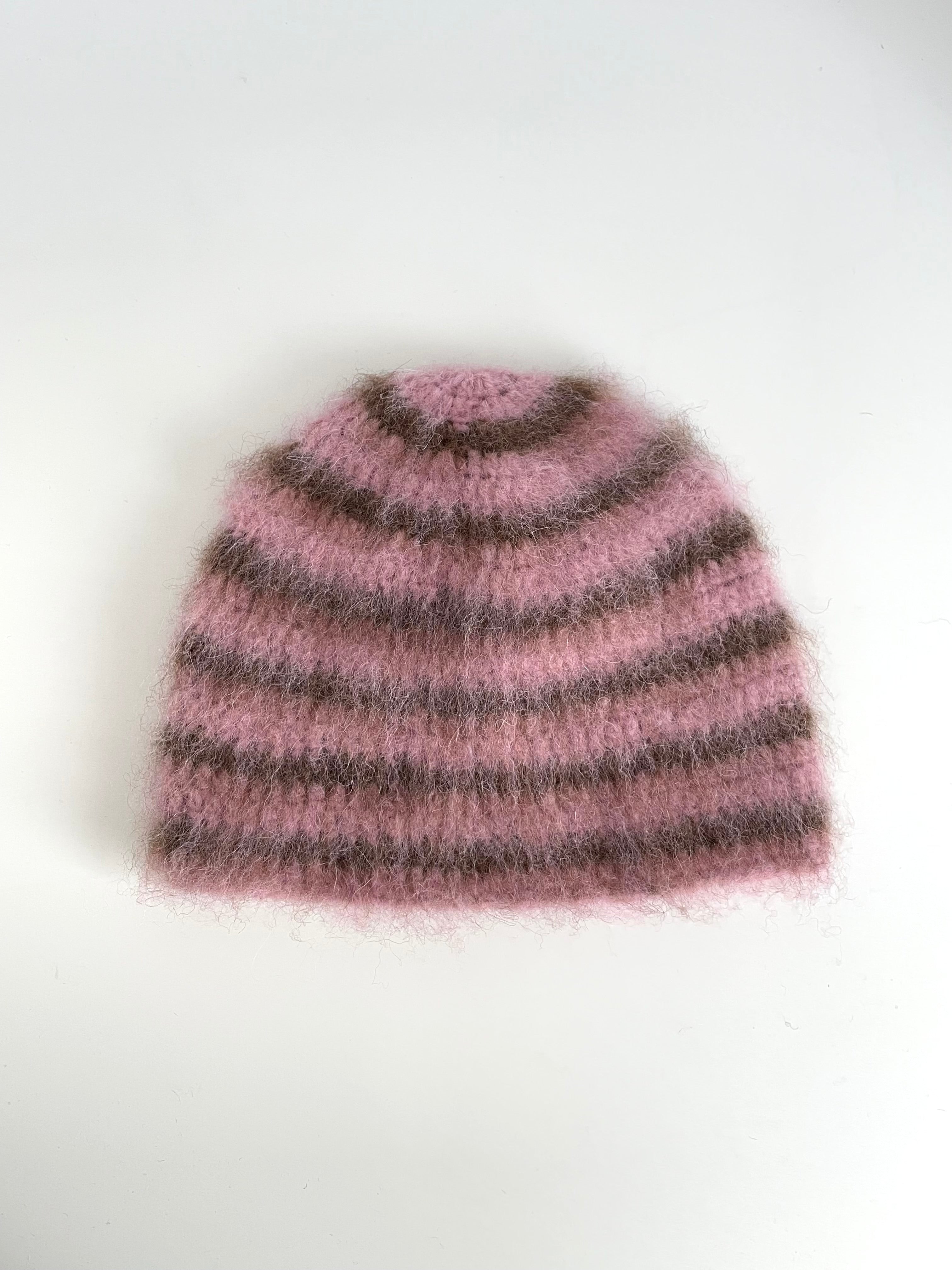 Juna Beanie - Rosa/brun