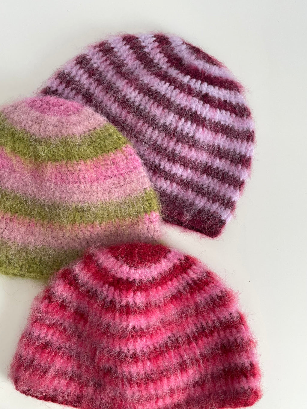 Juna Beanie - Röd/rosa