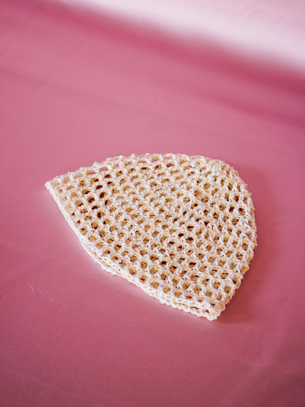 Glitter mesh hat - Cremevit